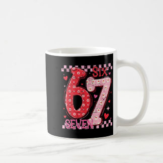 Valentine Funny Six Seven 6 7 Meme Slang Men Women コーヒーマグカップ