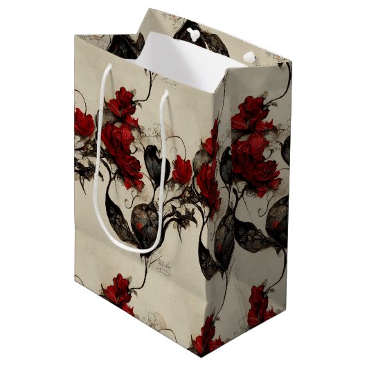 Valentine  Geschenktüte ミディアムペーパーバッグ (正面アングル)