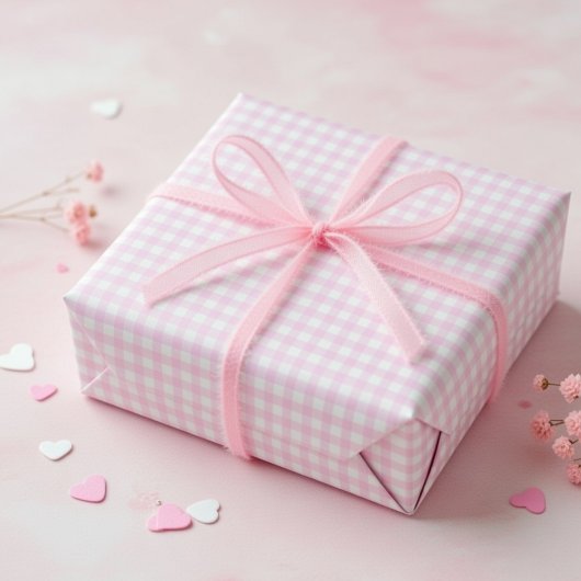 Valentine Gift Wrap Cute Funny Love ラッピングペーパー