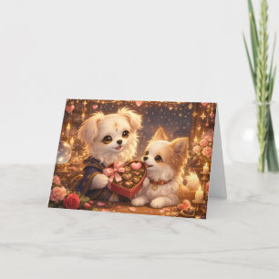 Valentine Greeting Card – A Small Moment of Comfor サンキューカード