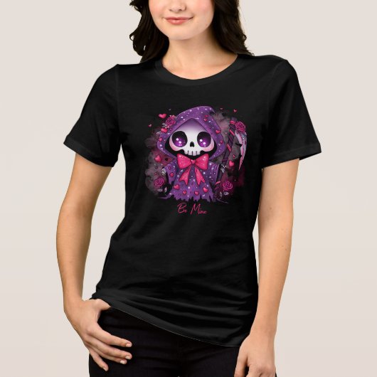 Valentine Grim Reaper トライブレンドTシャツ (正面)
