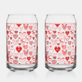Valentine Heart Glass ガラス缶 (右)