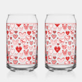 Valentine Heart Glass ガラス缶 (裏面)