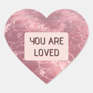 Valentine Heart Sticker Show Someone You Care ハートシール