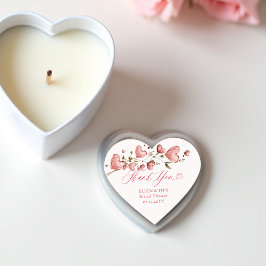 Valentine Hearts Love Garden Pink Bridal Shower ハートシール