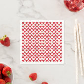Valentine Hearts Paper Napkins スタンダードカクテルナプキン (インサイチュ)