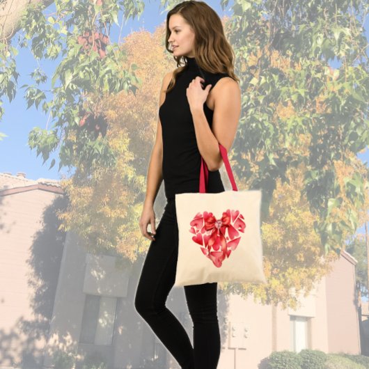 Valentine Hearts Tote Bag トートバッグ