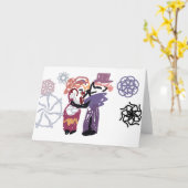 Valentine joy カード (黄色い花)