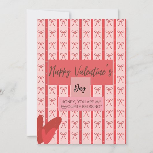 Valentine love シーズンカード (正面)