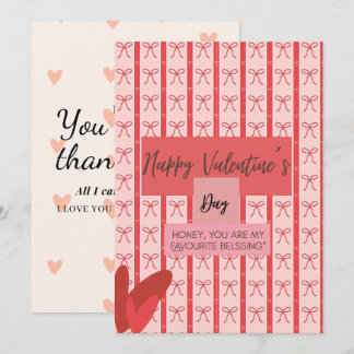 Valentine love シーズンカード