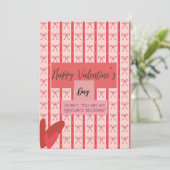 Valentine love シーズンカード (スタンド正面)