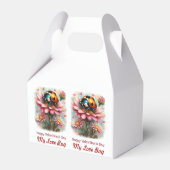  Valentine Love Bug on Blossoms Rose フェイバーボックス (裏面サイド)