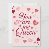 Valentine Love Card | Romantic for Him & Her サンキューカード (正面)