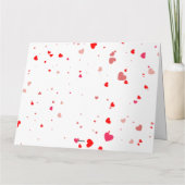 Valentine Love Card | Romantic for Him & Her サンキューカード (裏面)