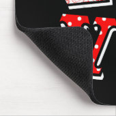 Valentine Love Golf Heart Valentine Day Women Men  マウスパッド (コーナー)