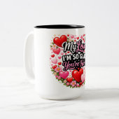 Valentine Love Mug ツートーンマグカップ (正面左)
