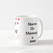 Valentine Magのカスタマイズ可能 コーヒーマグカップ (正面右)