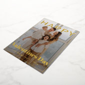 Valentine Magic Modern PhotoPop 箔シーズンカード (回転した状態)