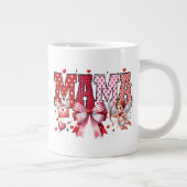 Valentine MAMA ジャンボコーヒーマグカップ (右)