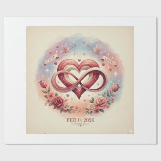 valentine mug set ラッピングペーパー