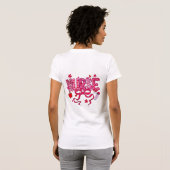 Valentine Nurse PNG Sublimation Design Tシャツ (裏面フル)