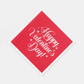 Valentine Paper Napkins スタンダードランチョンナプキン (角)