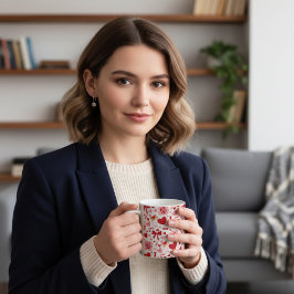 Valentine Pattern コーヒーマグカップ