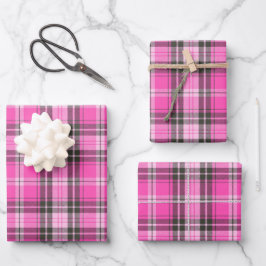 Valentine Plaid Wrapping Paper  ラッピングペーパーシート