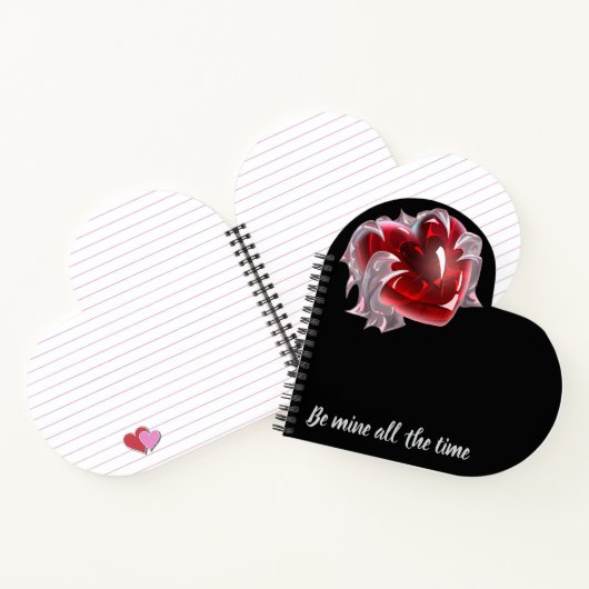 Valentine planner ノートブック (内部)