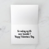 Valentine Polar Bear Cubs Greeting Card カード (内部)