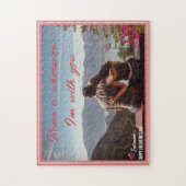 Valentine Posal Home is Where I'S With You Photo ジグソーパズル (縦)