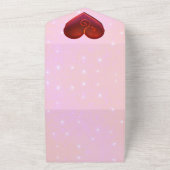 Valentine postcard オールインワン招待状 (外側)