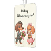 Valentine Proposal カーエアーフレッシュナー (左)