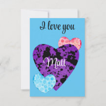 Valentine Red Happy hearts romance graphic