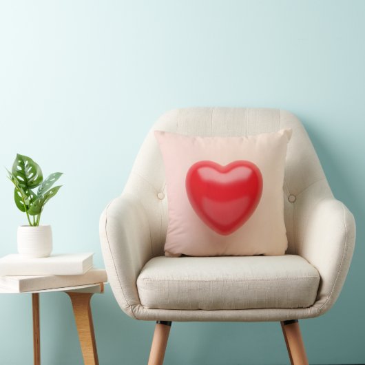 valentine romantic heart shape love クッション (椅子)