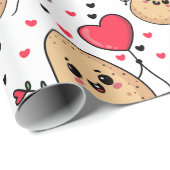 Valentine Romantic Potato ラッピングペーパー (ロールコーナー)