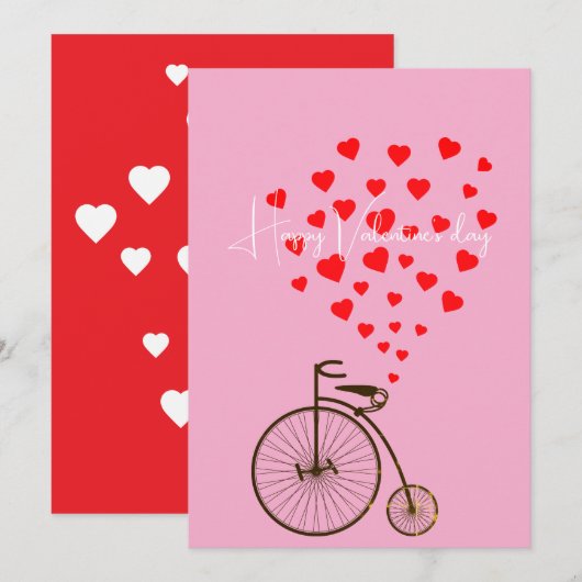 Valentine’s Day  シーズンカード (正面/裏面)