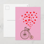 Valentine’s Day  シーズンポストカード (正面/裏面)