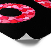 Valentine’s Day 67 Meme Filled With Hearts Funny S ポスター (角)