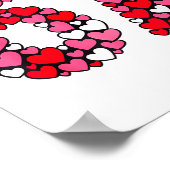 Valentine’s Day 67 Meme Filled With Hearts Funny S ポスター (角)