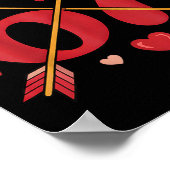 Valentine’s Day 67 Meme Filled With Hearts Funny S ポスター (角)