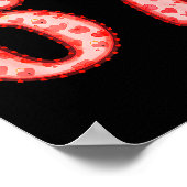 Valentine’s Day 67 Meme Filled With Hearts Funny S ポスター (角)