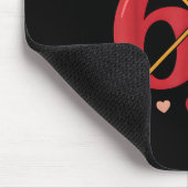 Valentine’s Day 67 Meme Filled With Hearts Funny S マウスパッド (コーナー)