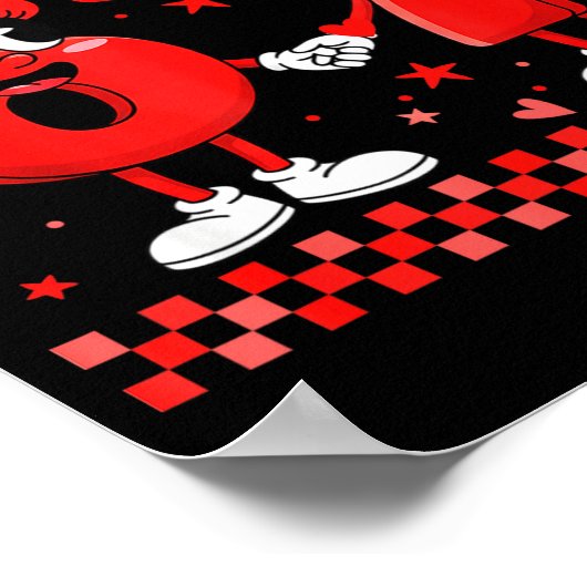 Valentine’s Day 67 Meme Funny Six Seven 6 7 Valent ポスター (角)