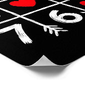 Valentine’s Day 67 Six Seven Meme Love Heart Coupl ポスター (角)