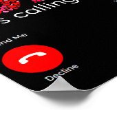 Valentine’s Day 6-7 Meme Six Seven 6 7 Valentine H ポスター (角)