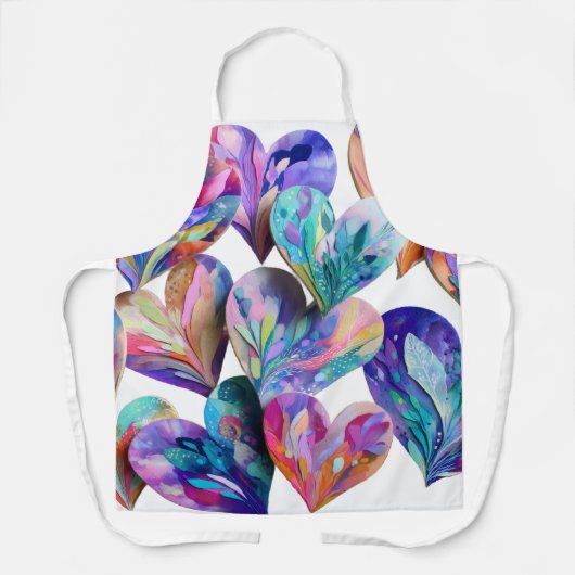 Valentine’s Day Apron | Cute, Romantic & Love エプロン (正面)