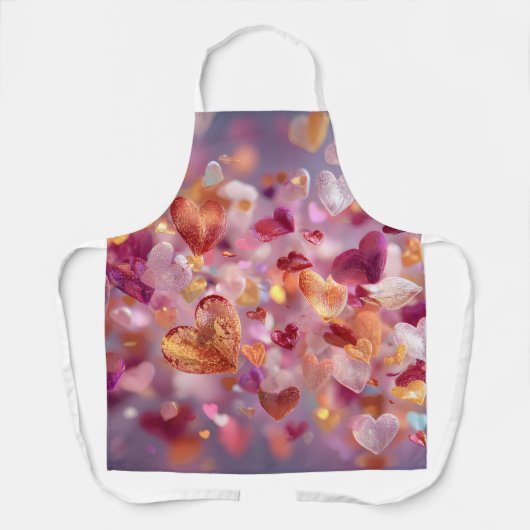 Valentine’s Day Apron | Cute, Romantic & Love エプロン (正面)