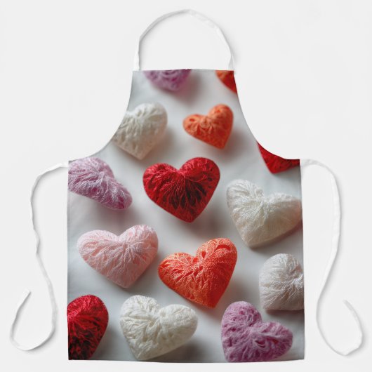 Valentine’s Day Apron | Cute, Romantic & Love エプロン (正面)