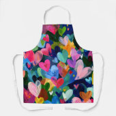 Valentine’s Day Apron | Cute, Romantic & Love エプロン (正面)